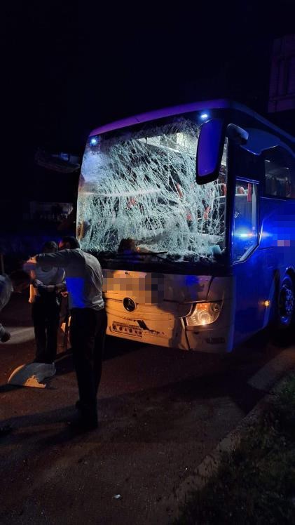 samsun’da yolcu otobüsü minibüsle çarpıştı: 1 ölü