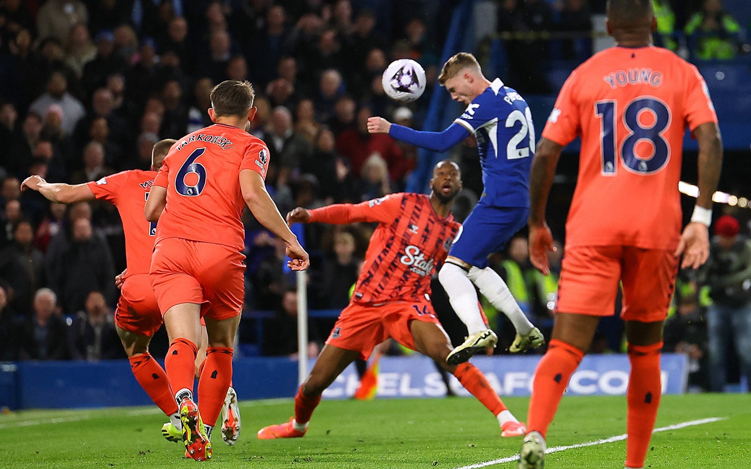 cole palmer scores four as chelsea stun abject everton