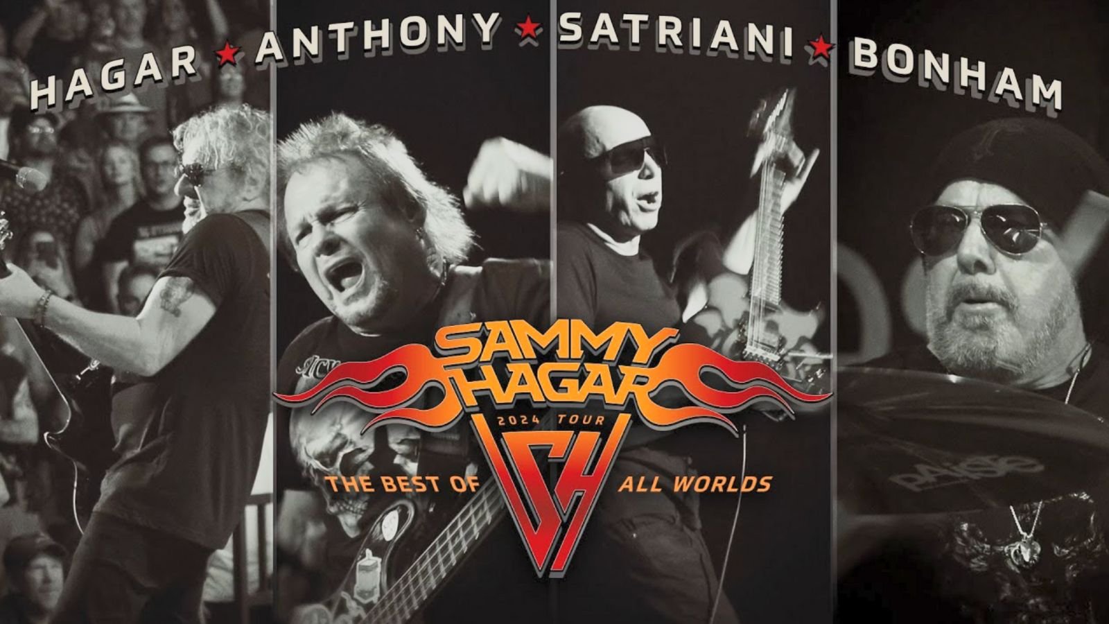 <p><span>Seeing Sammy Hagar perform with some of the most gifted rock guitar players on the planet is nothing shocking. Well, what is shocking is that, besides the all-star band joining him on the road for Van Halen and Red Rocker classics, he also </span><a href="https://www.sfchronicle.com/entertainment/article/sammy-hagar-david-lee-roth-van-halen-18509242.php"><span>invited</span></a><span> David Lee Roth on stage. Will he sing with Sammy for old times' sake? We'll find out!</span></p> <ul>   <li><span>Starts on July 13th in West Palm Beach, Florida</span></li>   <li><span>Ends on August 31st in St. Louis, Missouri</span></li>  </ul> <p><span>Full tour dates and tickets </span><a href="http://www.redrocker.com/"><span>here</span></a><span>.</span></p>