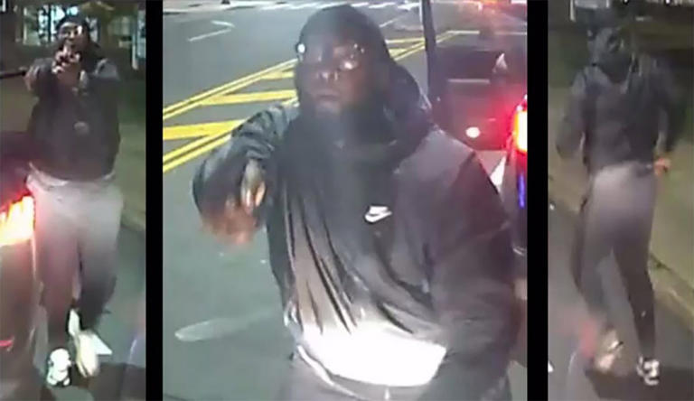 Philadelphia police are looking for a man who approached a car with a gun before the driver opened fire on him. The driver was ultimately shot in the chest and listed in critical condition at a nearby hospital. Fox News