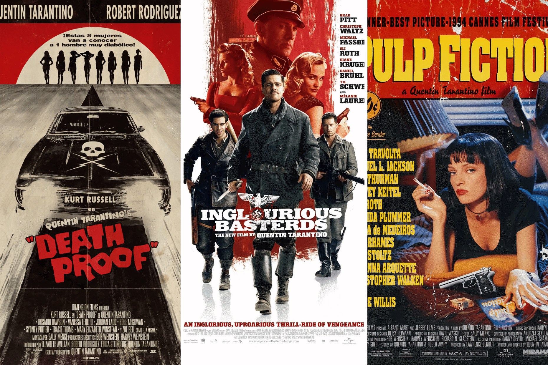 Quentin Tarantino’s movies ranked from worst to best