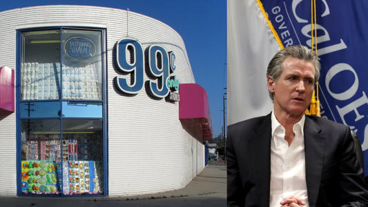 Shoppers in California Blame Governor Newsom as They Scramble to 99 Cents Only Stores Before Closures<br><br>