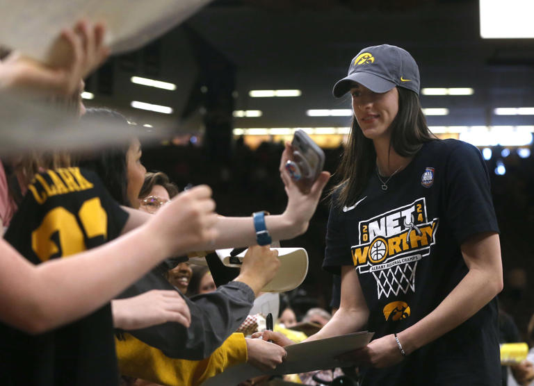 What Caitlin Clark said after being taken No. 1 by Indiana Fever in