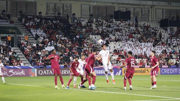 timnas indonesia u23 babak belur gara-gara var,qatar bisa ungguli garuda 1-0 lewat hadiah penalti