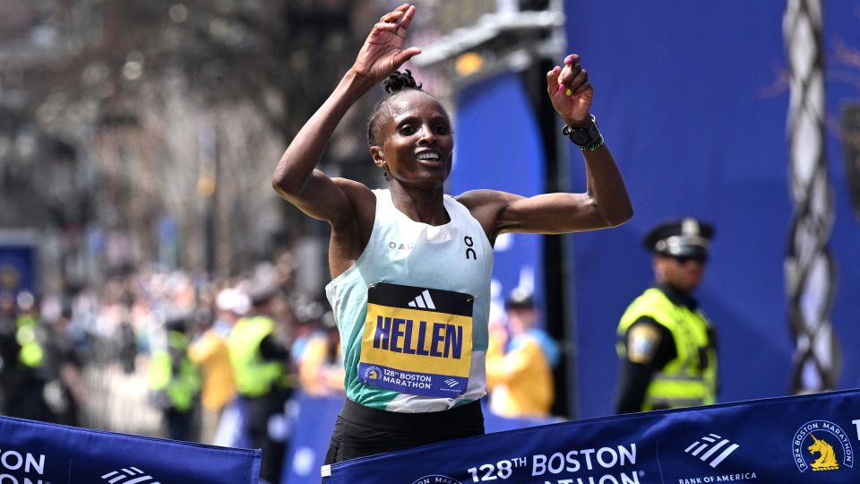 Ethiopia’s Sisay Lemma Wins First Boston Marathon Title, While Hellen ...