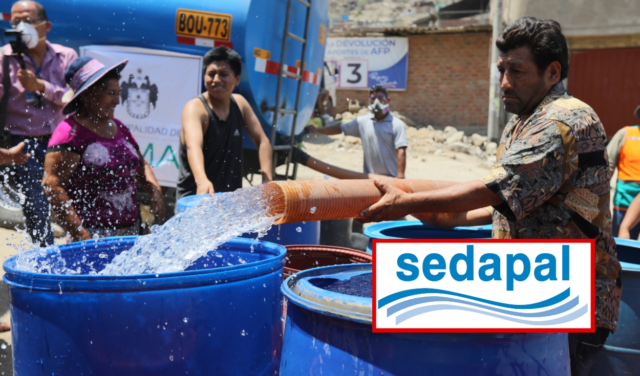 sedapal anuncia corte de agua en lima hoy, 16 de abril: mira si tu distrito será afectado
