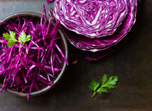 1. Red/Purple Cabbage