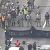 Golden Gate Bridge traffic completely blocked by pro-Palestinian protest<br>