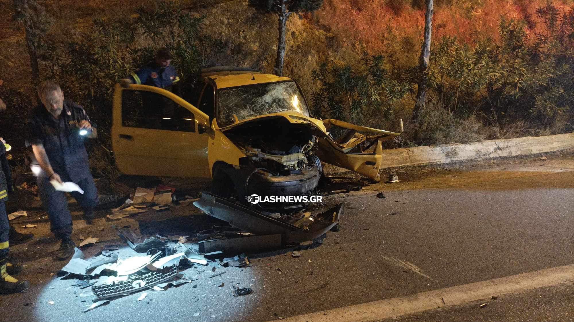 κρήτη: ενας νεκρός μετά από μετωπική σύγκρουση αυτοκινήτων στον boak