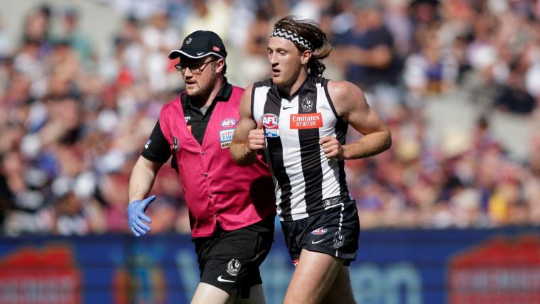 nathan murphy: collingwood premiership defender forced into retirement over concussion