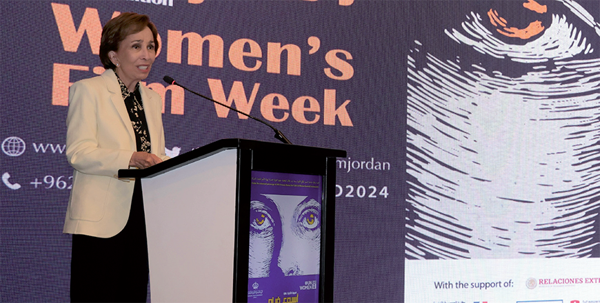 princess basma attends launch of 12th women’s film week