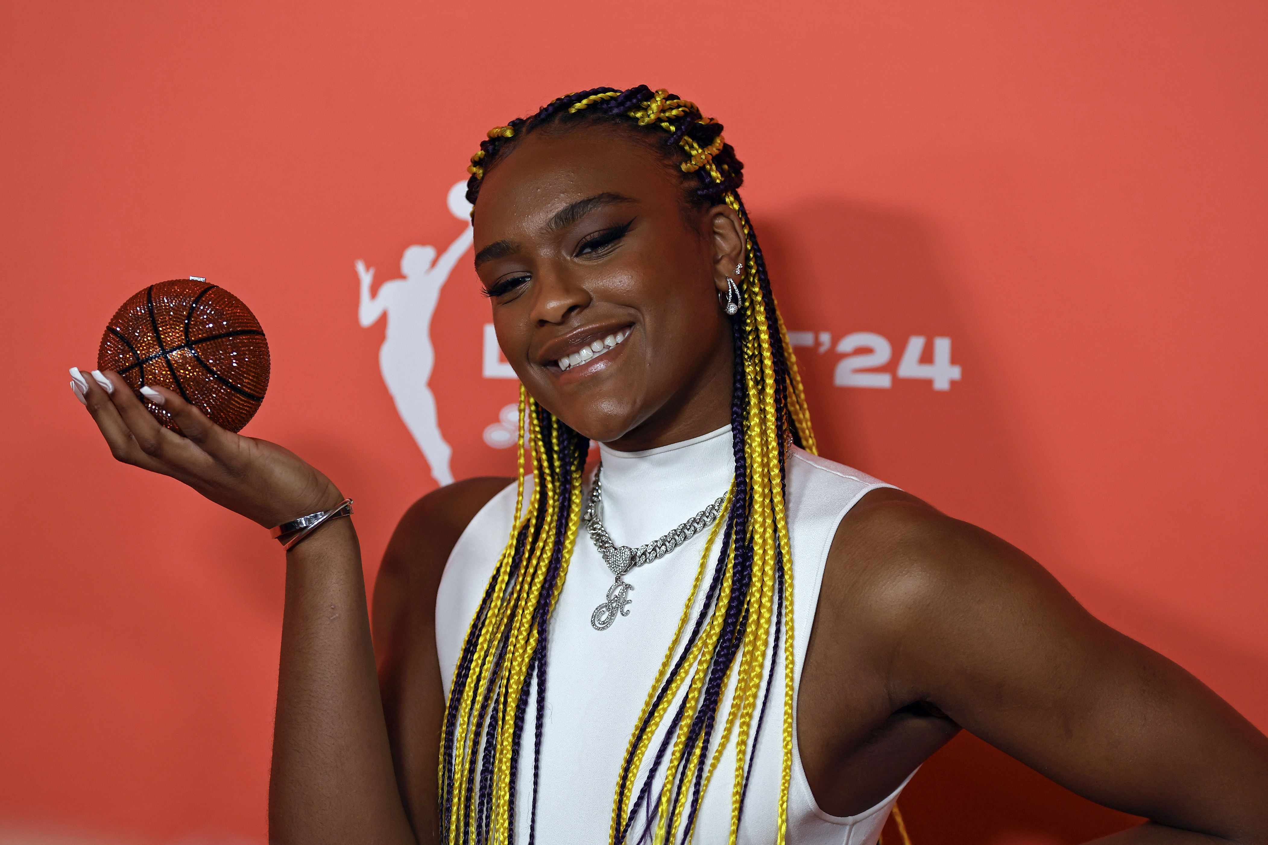 wnba fashionistas showcase their styles at the draft with spotlight on women's hoops