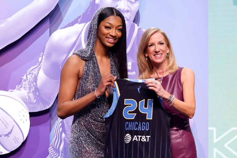 LSU's Angel Reese gets emotional after WNBA draft pick 'A kid from