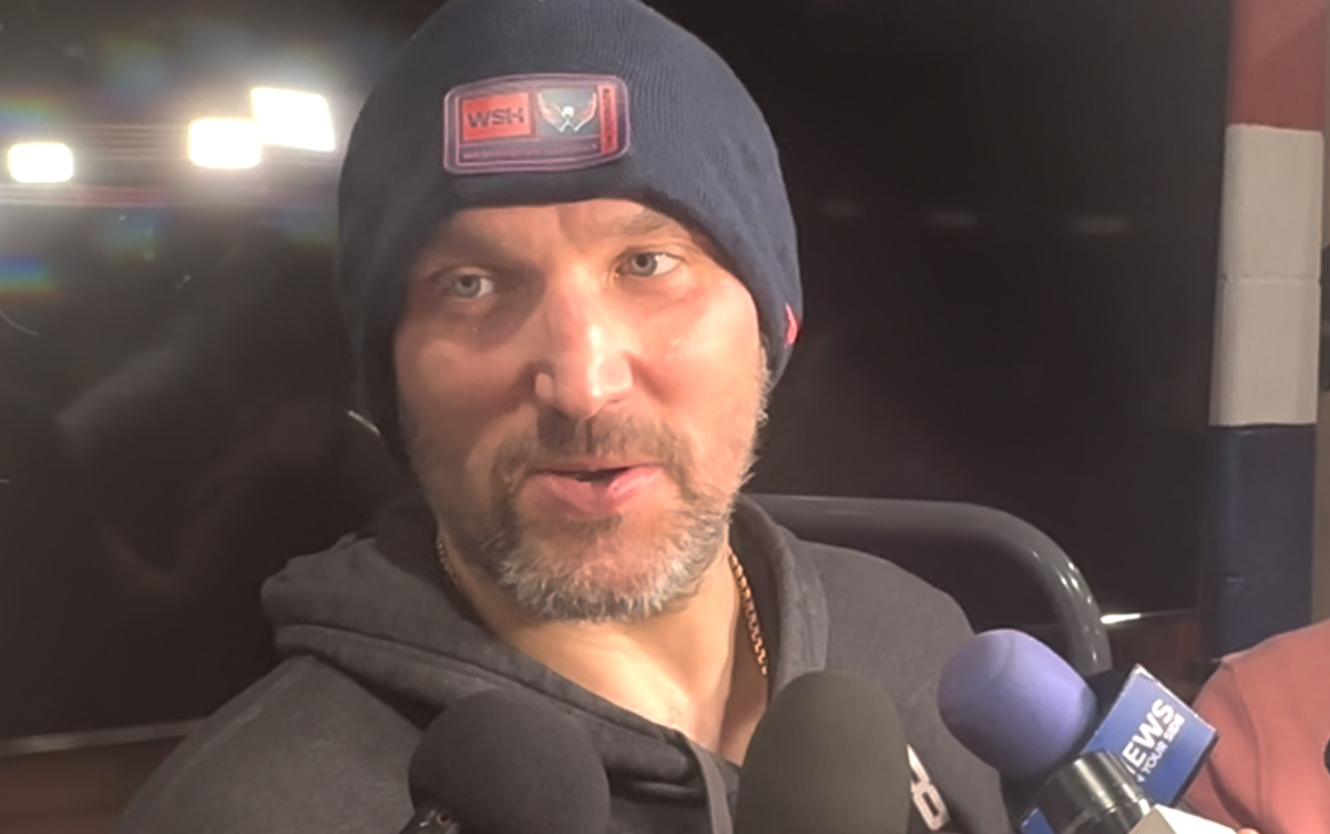 Live From The Locker Room: Ovechkin, Lindgren & Capitals Talk Win Over ...