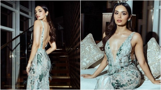 Manushi Chhillar's backless gown in new pics is the perfect choice for ...