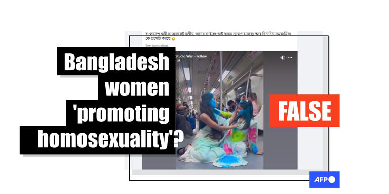 Video shows women dancing in India metro, not Bangladesh
