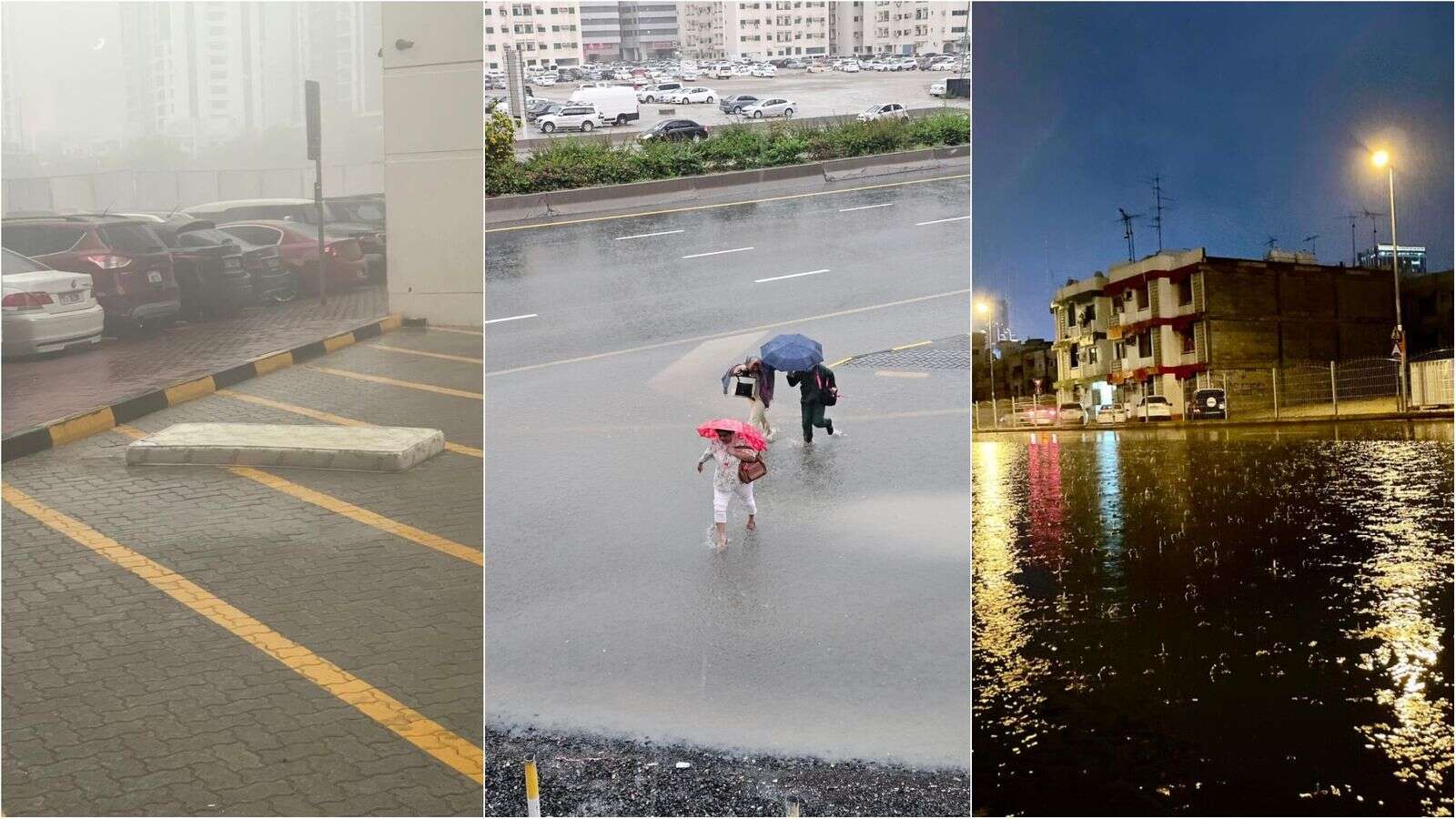 live: heavy rains, hail batter uae as residents wake up to thunderstorm