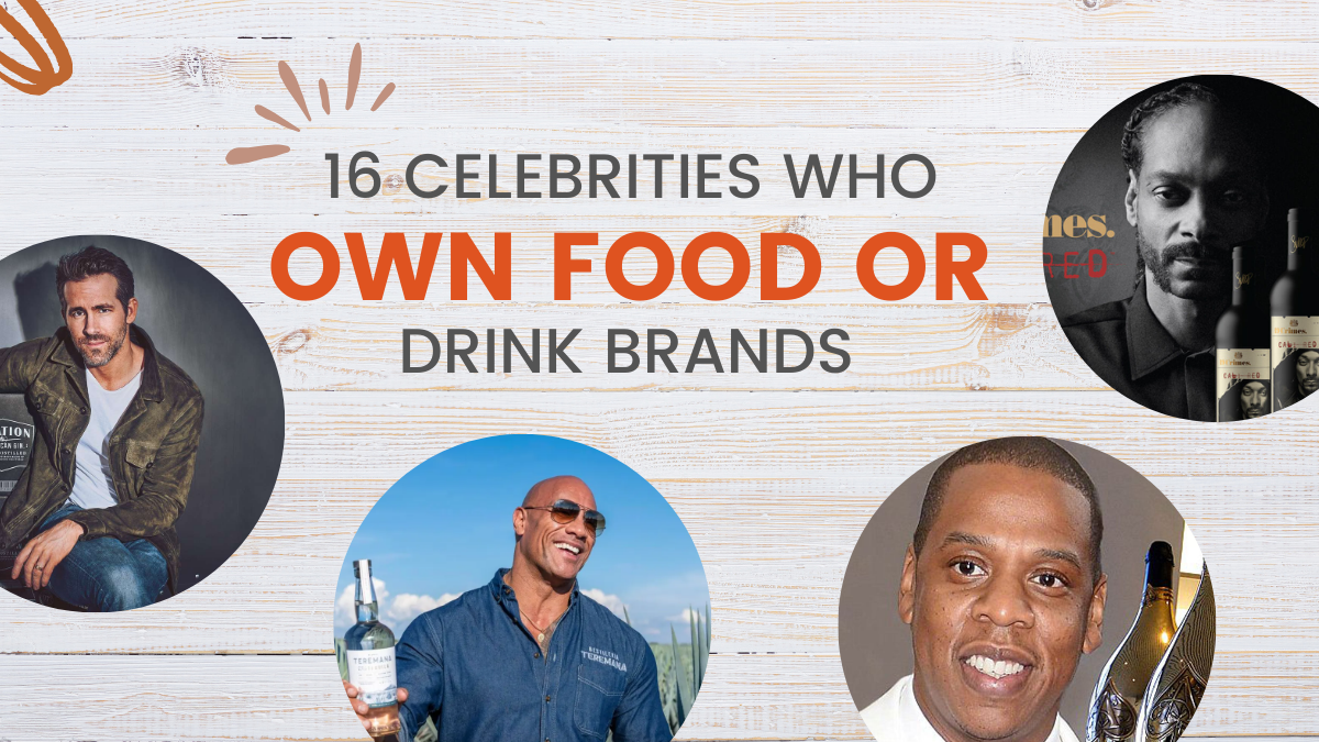16 Celebrities Who Own Food Or Drink Brands
