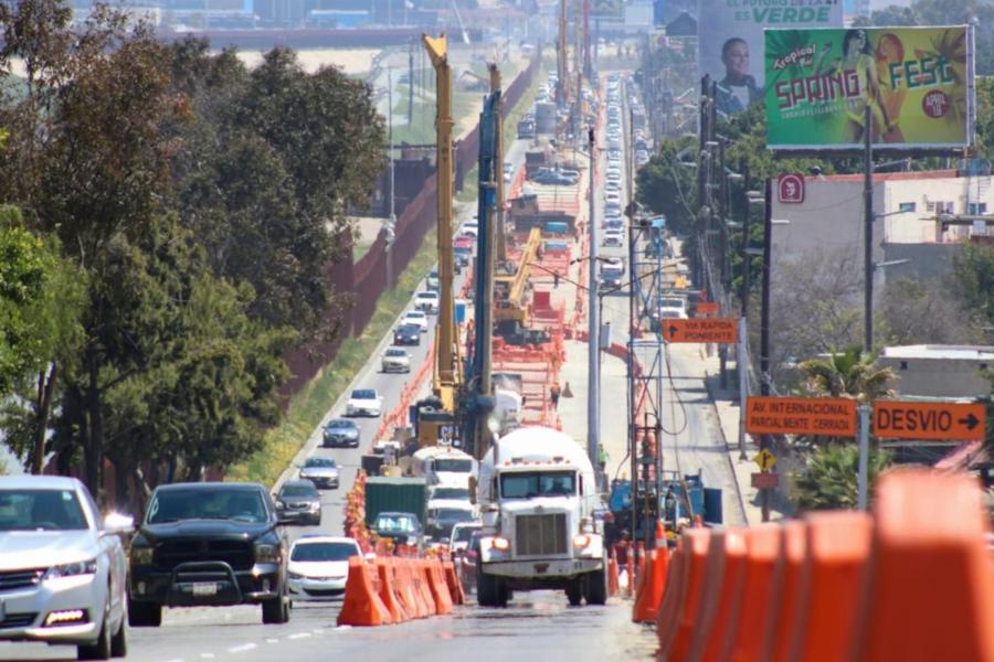 ¡prepárate! durará más de 4 meses el cierre de avenida internacional por obras de viaducto elevado