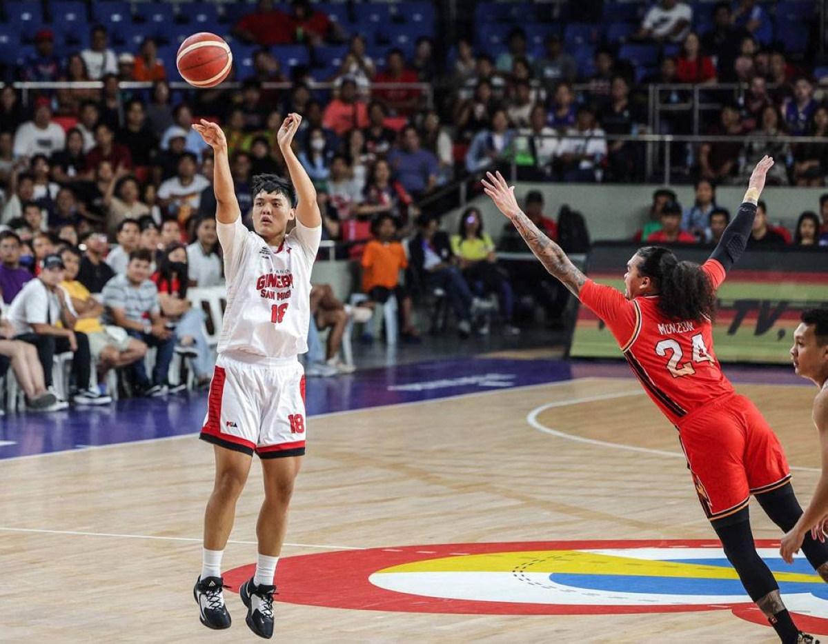 ginebra rookie starts to 'announce himself into the league'