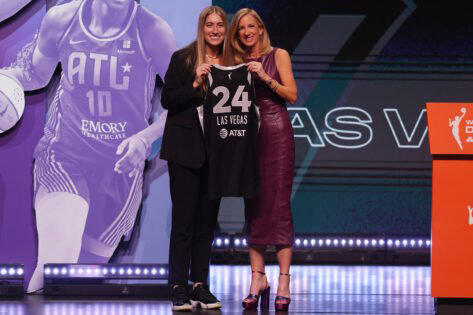 “Was Here to Support Caitlin Clark”: A’ja Wilson’s Las Vegas Aces ...