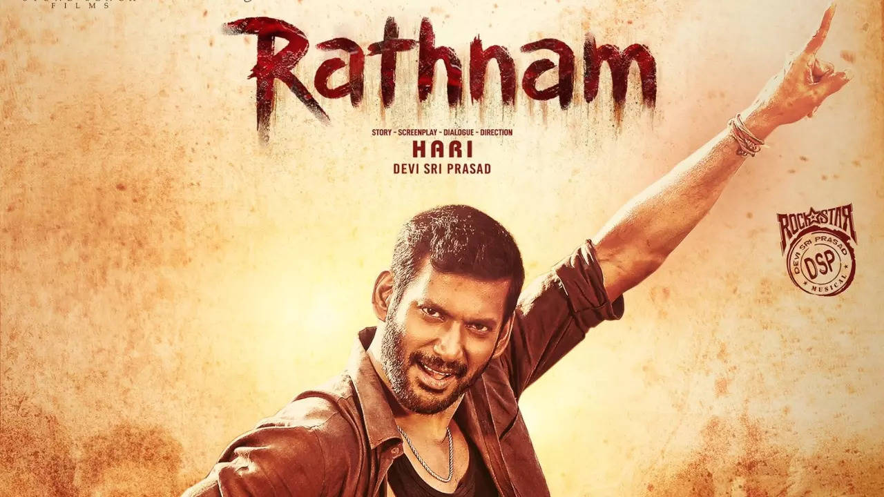 amazon, rathnam trailer: vishal and hari team up for an action packed adventure