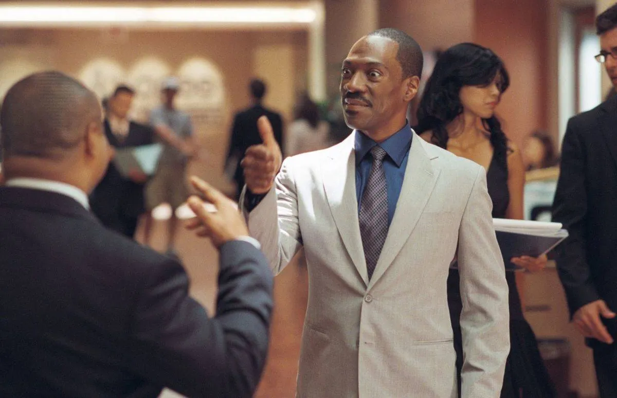<p>Eddie Murphy and Kerry Washington are two Hollywood names that should be able to carry a movie. Instead, <i>A Thousand Words</i> is a mess of a movie that receives a 0% critic rating and a 47% positive rating from viewers. The words used to describe the film into "disastrous," "not funny," "poorly conceived" and one review that just used one word to describe the film, which we can't include here.</p> <p>The premise is also pretty insane. Jack McCall (Eddie Murphy) is a self-centered literary agent who uses his fast-talking ways to close deals. A magic tree eventually appears and any time he says a single word a leaf falls, when all the leaves fall, he dies. No thanks.</p>