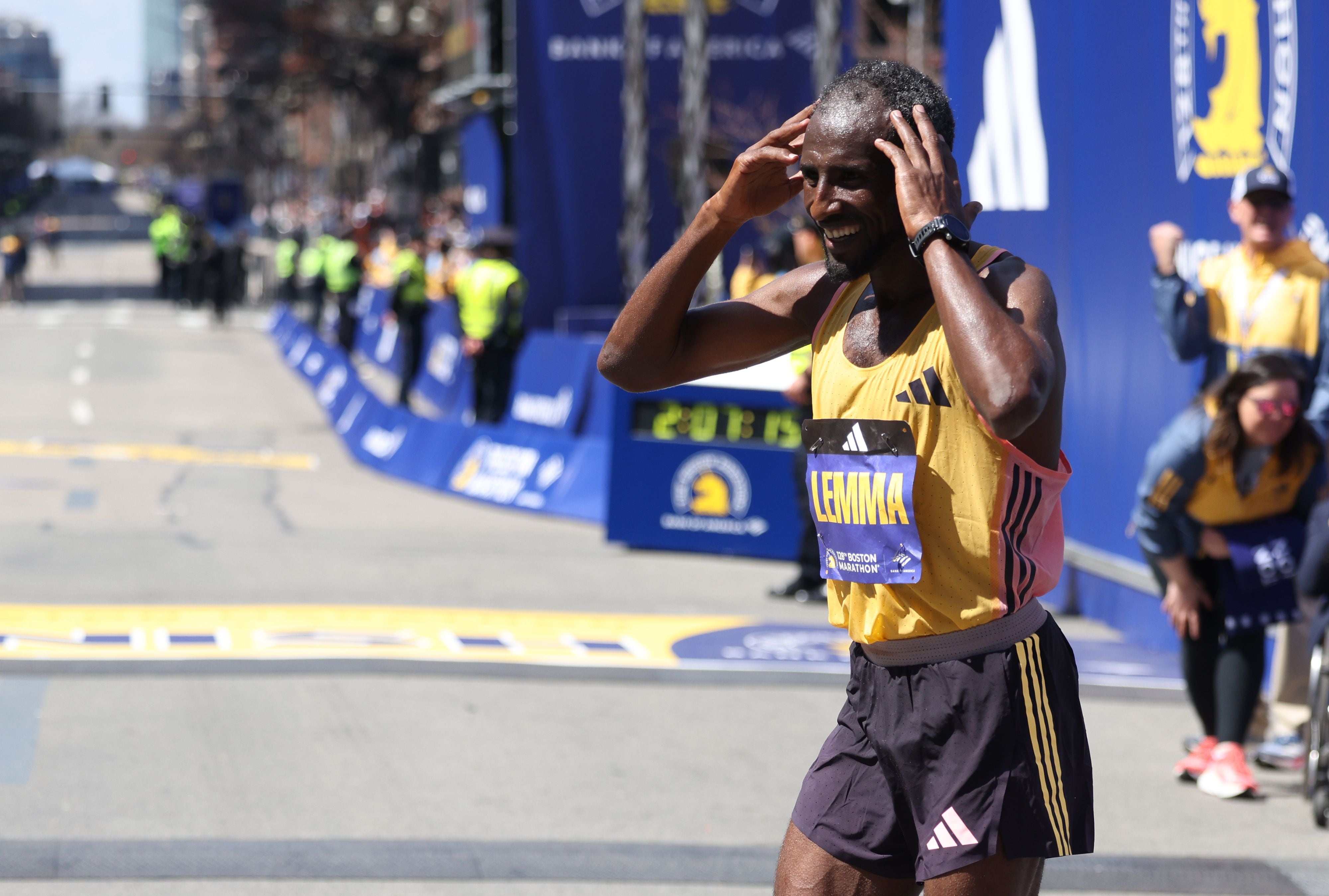 Who Is Sisay Lemma? Meet The Runner Who Led The Way In The Boston ...