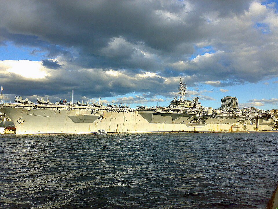 <p>The USS Kitty Hawk's journey to the scrapyard was a testament to the logistical challenges and the end-of-life considerations for such massive vessels. It was too large to pass through the Panama Canal and therefore made a 16,000-mile trip, arriving in Texas five months later. This once mighty ship, capable of 30 knots and home to a crew of 4,582, had to be towed by tugboats due to non-operational steam boilers and turbines. Throughout its life, the carrier played host to a variety of aircraft, ranging from the A-1 Skyraider to the F-14 Tomcat, symbolizing the evolution of naval air power.</p>  <p>related images you might be interested.</p>