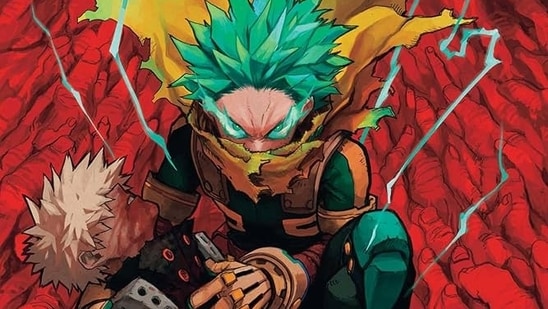 my hero academia is 1 of 3 manga ranking on the april new york times best seller list