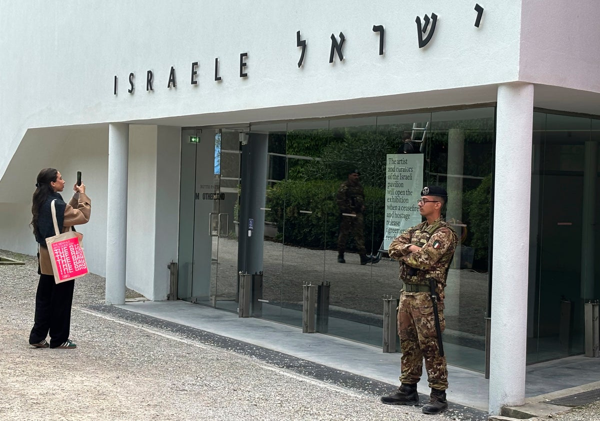 artist refuses to open israeli pavilion at venice biennale until cease-fire, hostage release