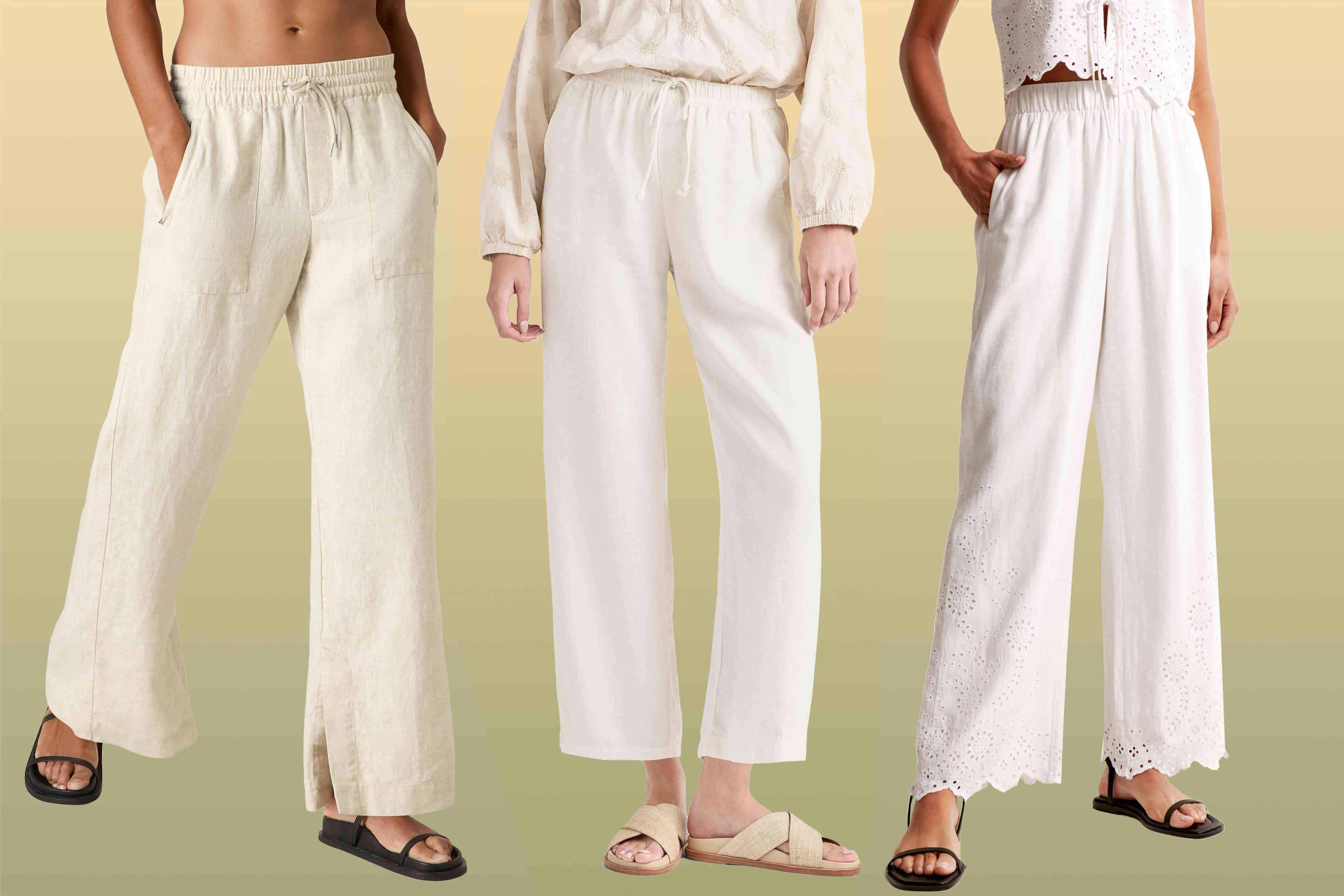 amazon, these are my all-time favorite white linen pants for hot, humid destinations — plus, 13 more options from $27