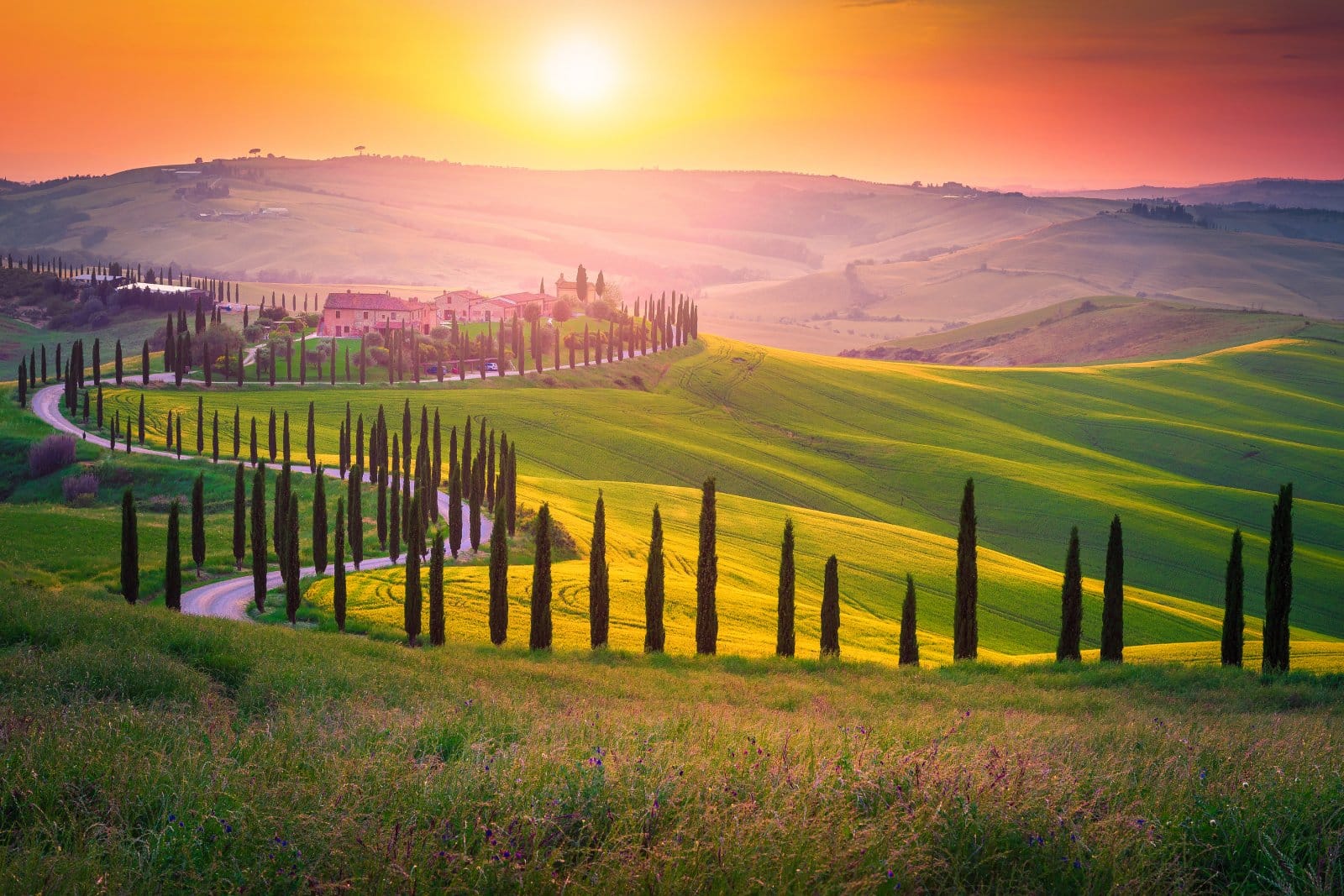 <p>Tuscany enjoys a mild climate year-round, with warm summers and mild winters. This temperate weather allows retirees to enjoy outdoor activities like hiking, cycling, and gardening throughout the year.</p>