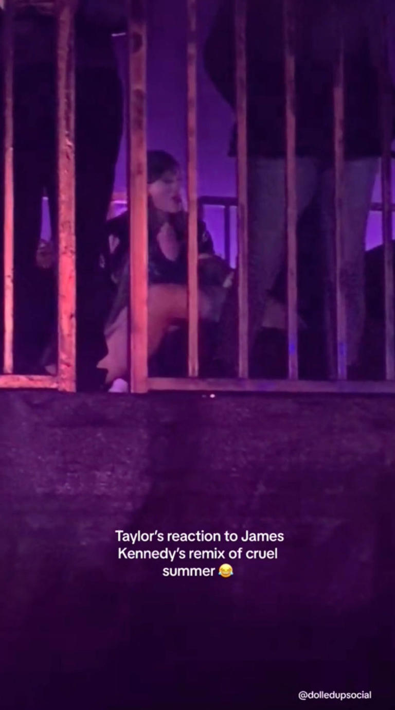 Watch Taylor Swifts ‘stunned Reaction To James Kennedys ‘cruel