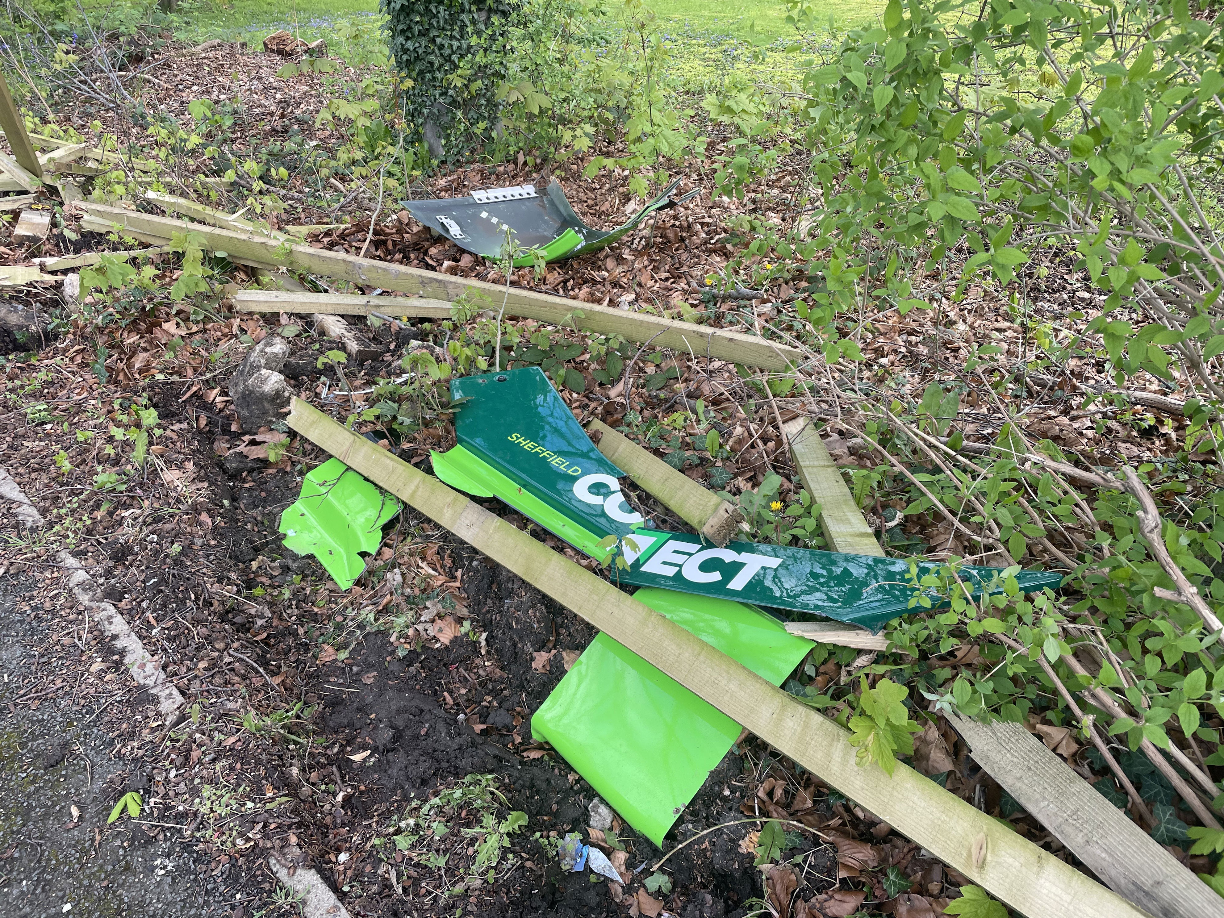 Sheffield Connect Free Bus 'stolen' And Seriously Damaged After Raid ...