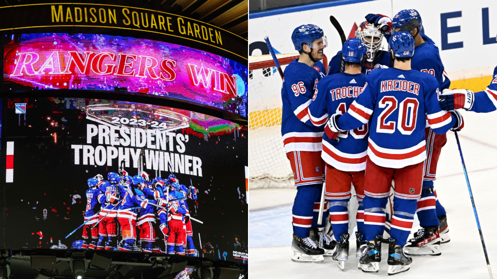 new york rangers vinner presidents' trophy