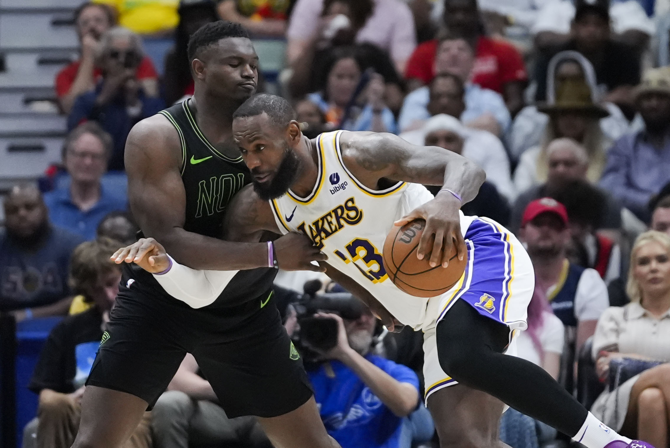 lebron, lakers take on pelicans as nba play-in tips off