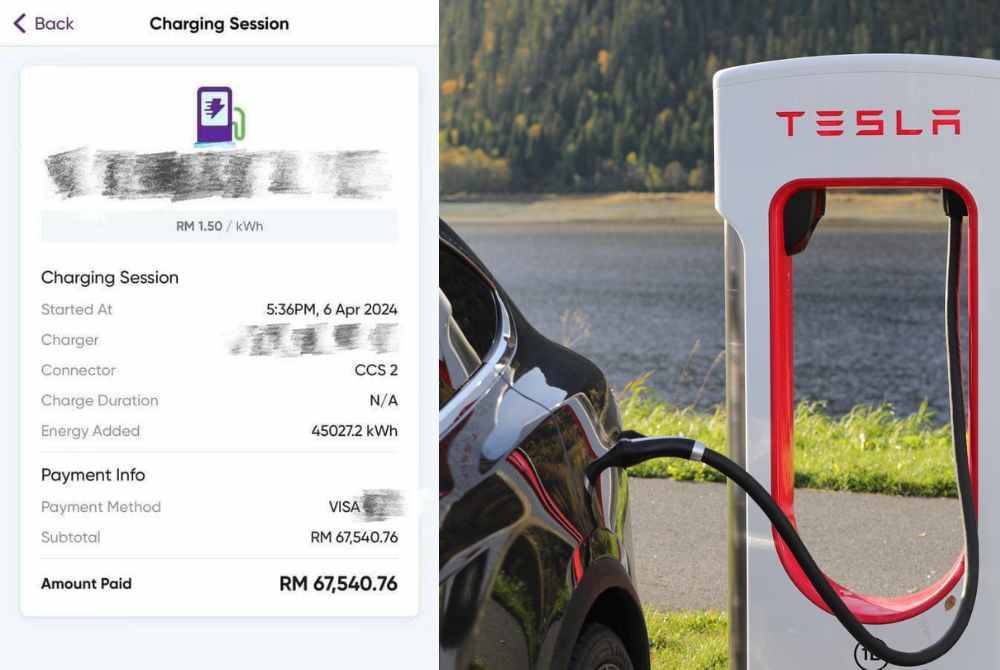 charging ev cost rm67,000? shocking charging bill leaves malaysian stunned