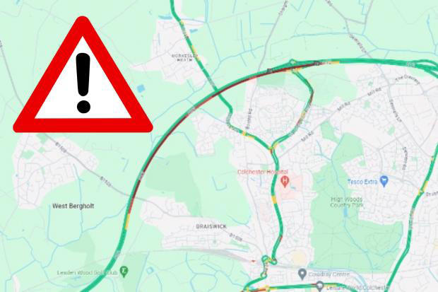 Traffic delays increase after vehicle breaks down on major Essex road