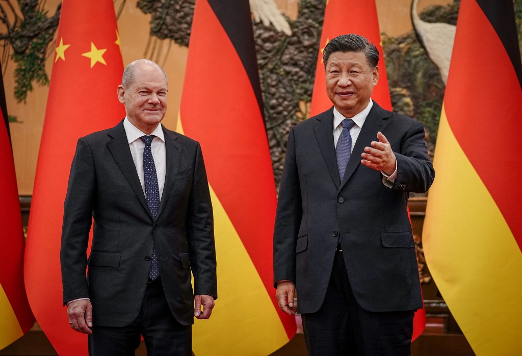 germany’s scholz seeks chinese role in ‘just peace’ for ukraine