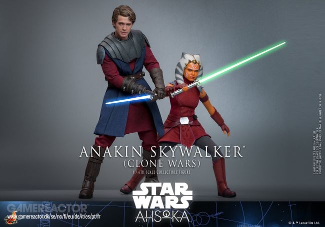 hot toys lança uma figura de anakin skywalker baseada na série ahsoka