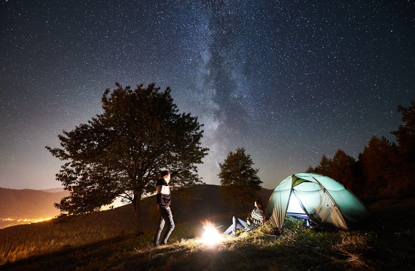<p class="wp-caption-text">Image Credit: Shutterstock / anatoliy_gleb</p>  <p>Only in camping can you truly experience the whims of the weather, feeling the full sweep of nature’s temperaments, often all in one day.</p>