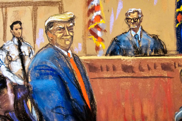 First jurors seated in hush money trial after drama over Facebook posts and Trump