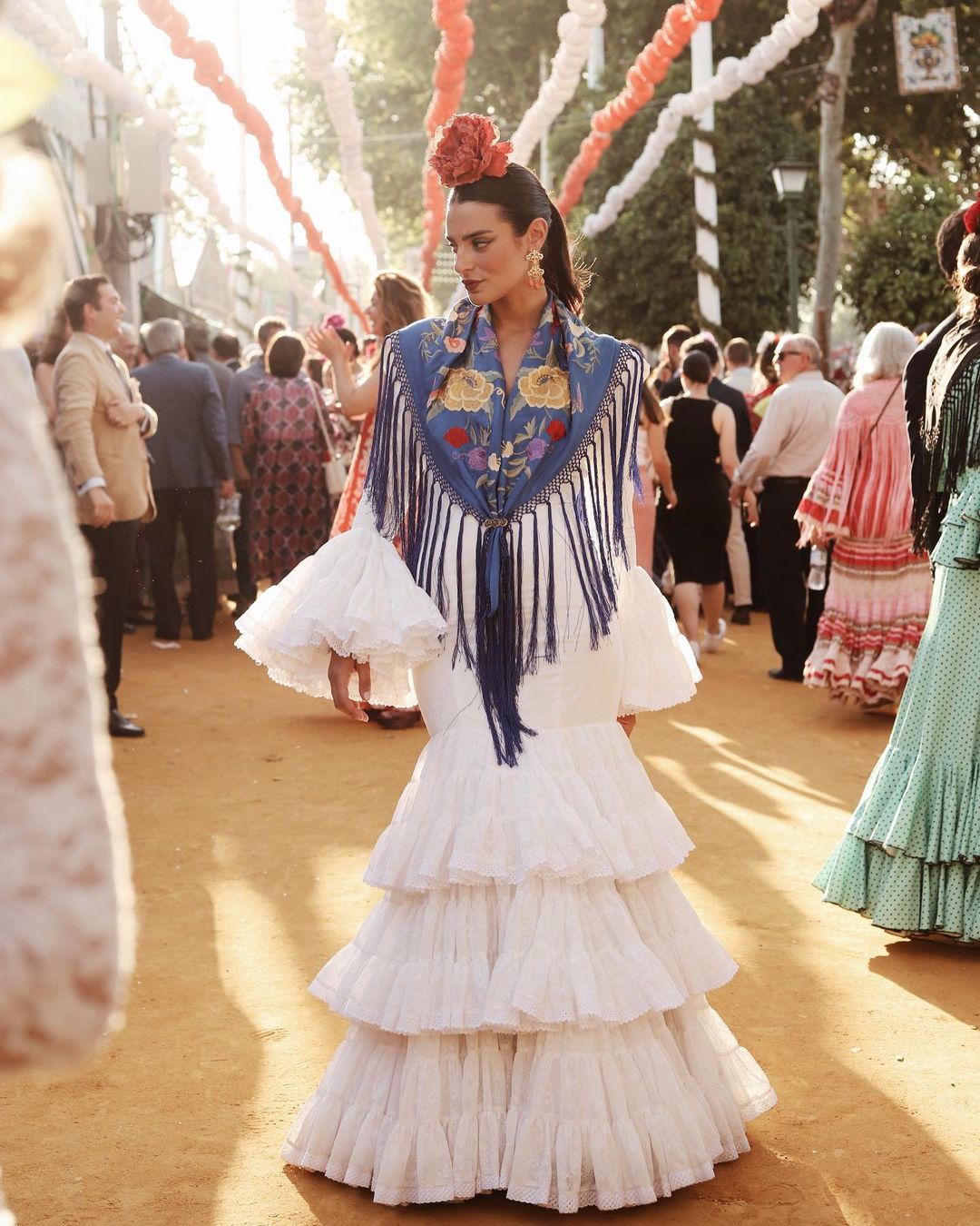 de eva gonzález a rocío osorno: los vestidos de flamenca más espectaculares de la feria de abril