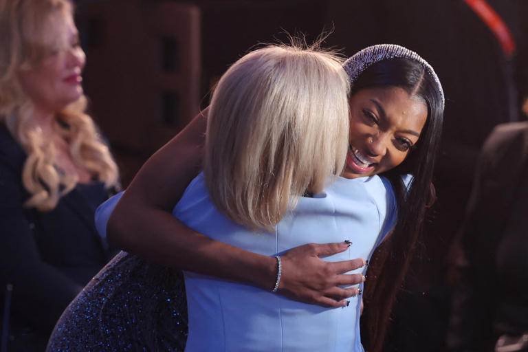 Angel Reese shares emotional moment with Kim Mulkey at WNBA Draft