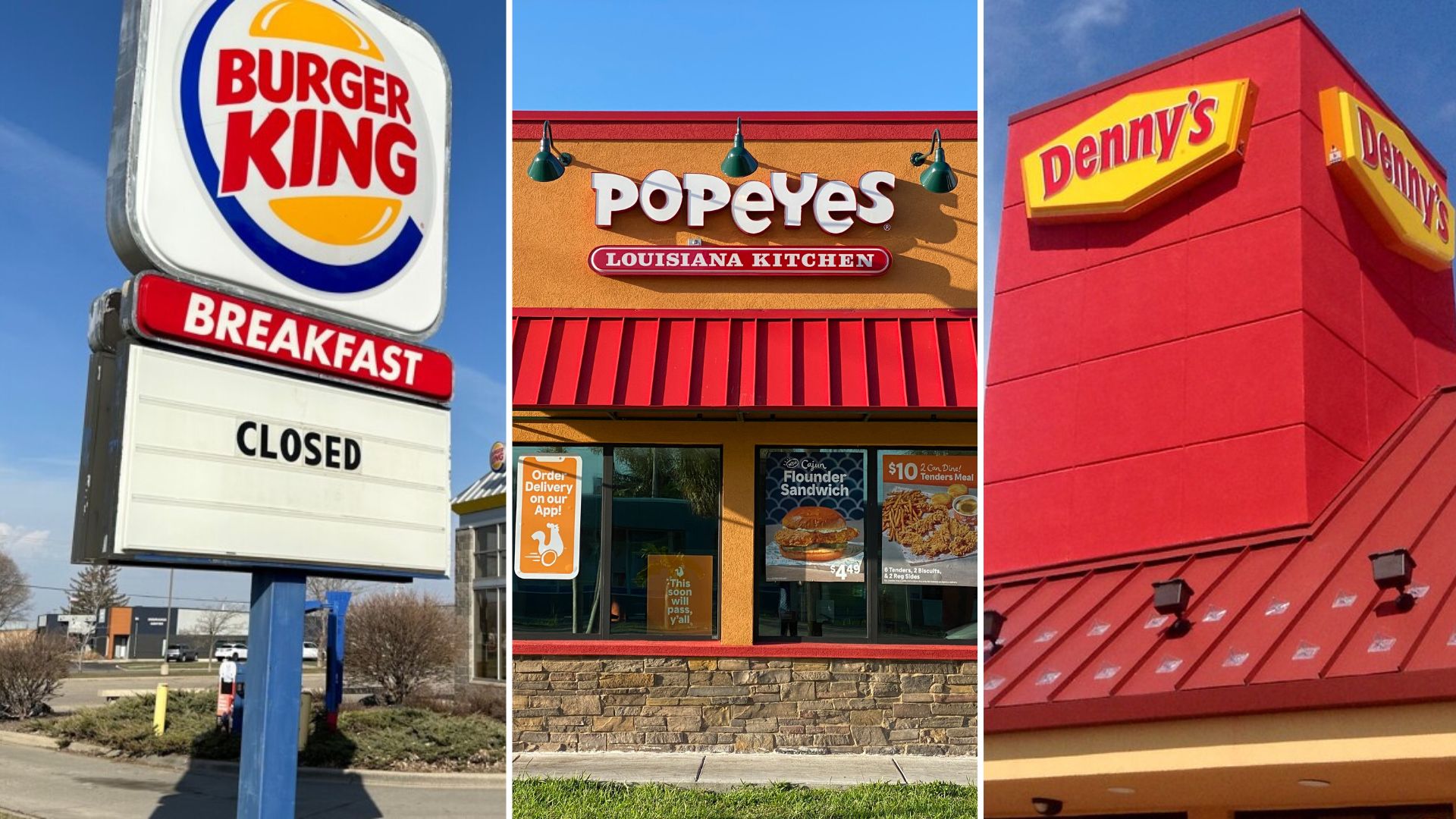 <p>Many people assume that the major fast food chains make such an incredible amount of money that they never struggle, but that’s not entirely true. </p> <p>While some chains are still thriving, others have noted a severe decrease in profits and consequently have been forced to close some of their locations or even file for bankruptcy.   </p>