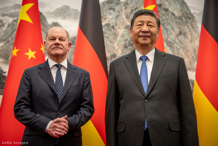 kínai elnök: hatalmas potenciál van a kína és németország közötti együttműködésben