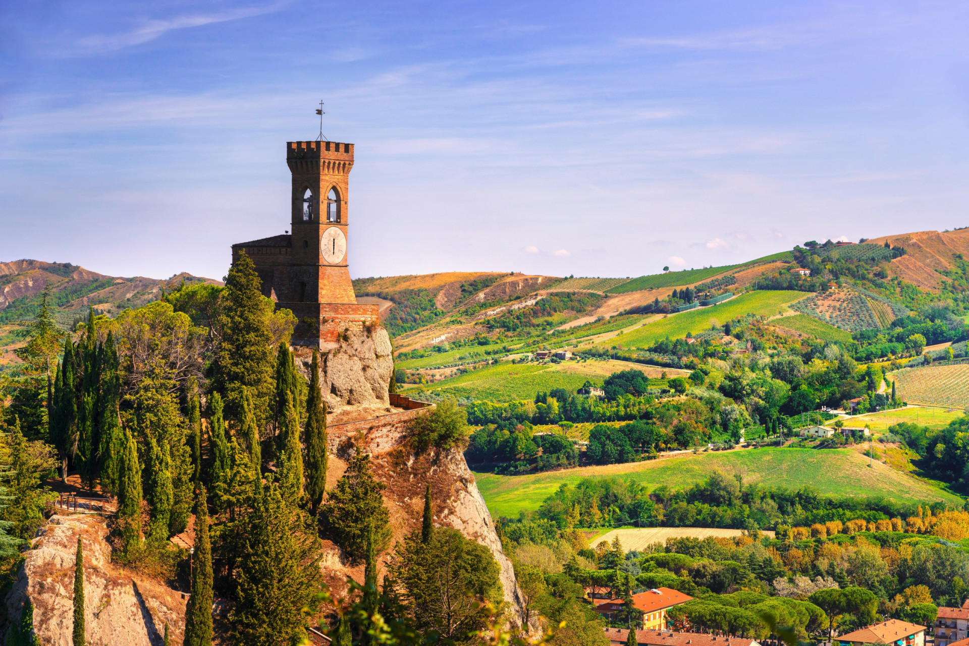 <p>This is considered one of Italy’s greatest cycling destinations. The clandestine villages and rolling hills of Emilia-Romagna are set as the first stage of the Tour de France in June. Not to mention that it is also known as a culinary haven.</p><p><a href="https://www.msn.com/en-us/community/channel/vid-7xx8mnucu55yw63we9va2gwr7uihbxwc68fxqp25x6tg4ftibpra?cvid=94631541bc0f4f89bfd59158d696ad7e">Follow us and access great exclusive content every day</a></p>