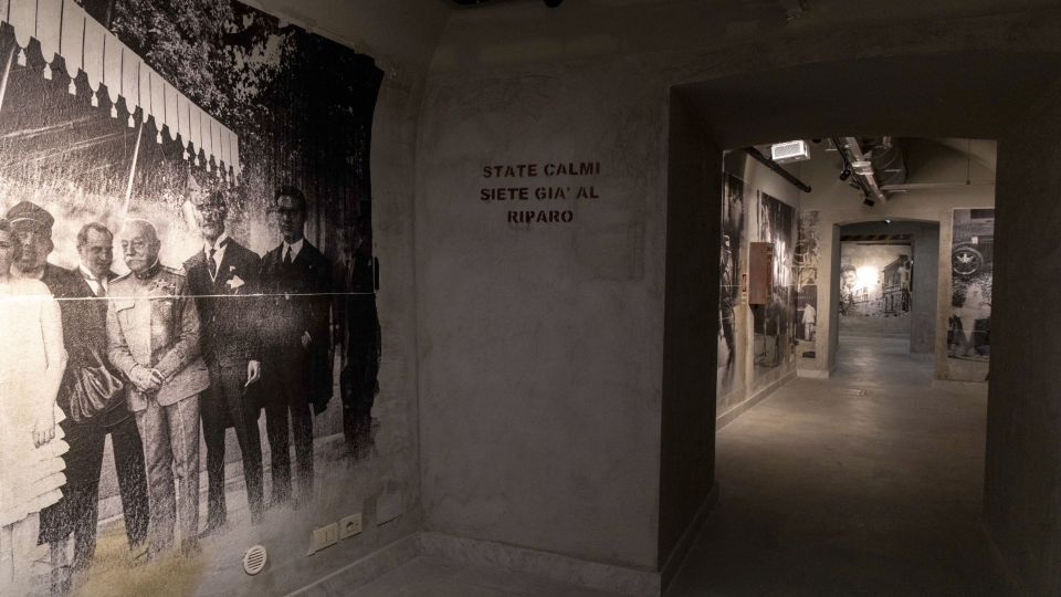 mussolini’s wartime bunker opens to the public in rome