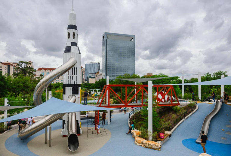 The Commons, Hermann Park's Long-Awaited New Playground, is Finally Here